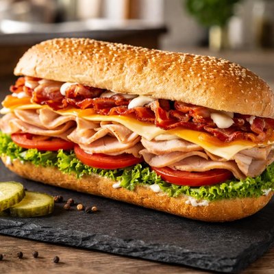 Firehouse turkey bancon ranch large