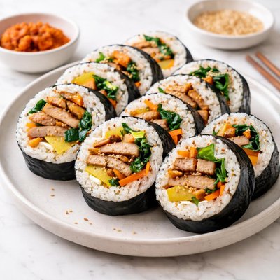 Fish cake gimbap