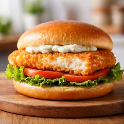 Fish fillet patty