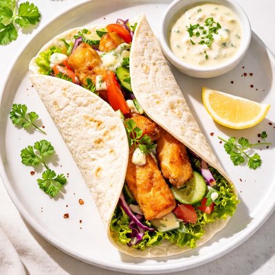 Fish finger wrap