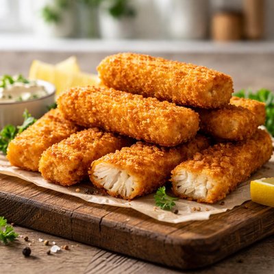 Fish fried fingers