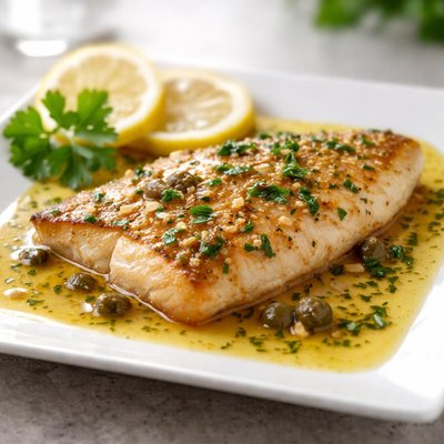 Fish in butter