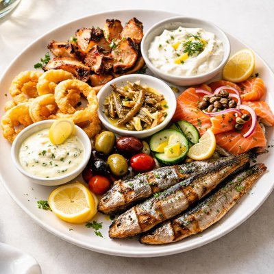 Fish meze