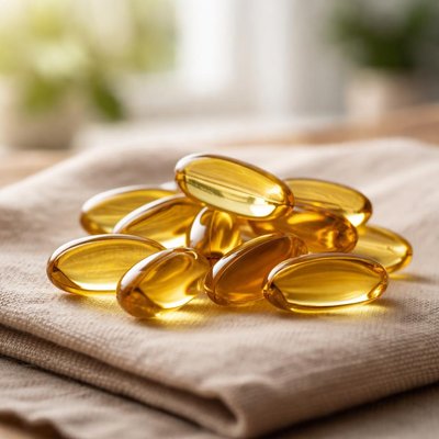 Fish oil tablet