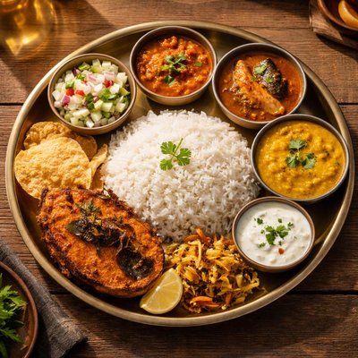Fish thali