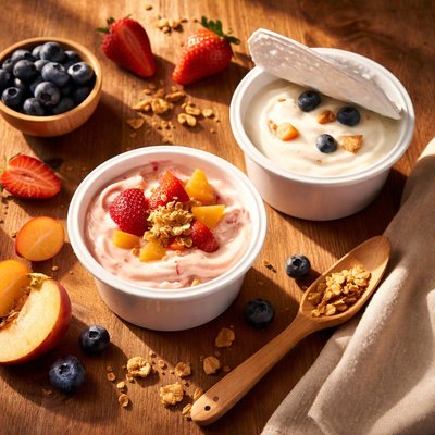 Fit and light yogurt