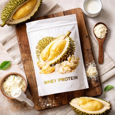 Fitbites whey protein isolate stanky durian