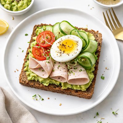 Fitness bread sandwich