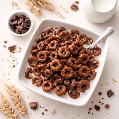 Fitness chocolate cereals