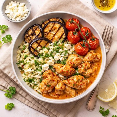 Fittaste feta aubergine