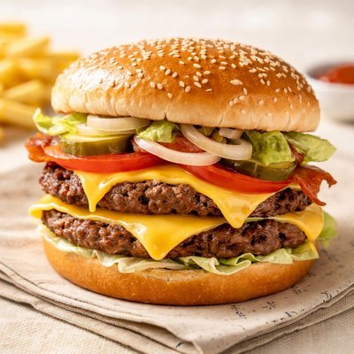 Five guys cheese burger