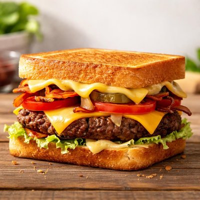 Five guys grilled cheese burger