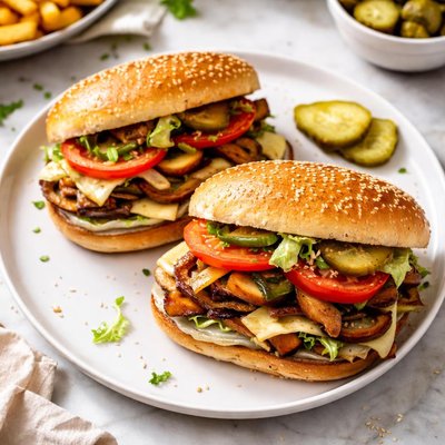 Five guys veggie sandwiches