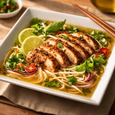 Five spice chicken pho
