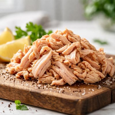 Flaked tuna