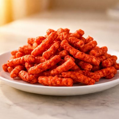 Flaming hot cheetoes