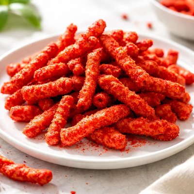 Flaming hot cheetos