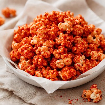 Flaminhot popcorn
