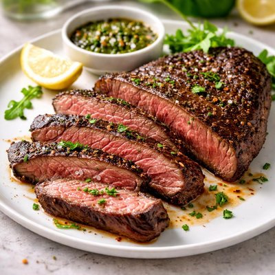 Flat iron steak