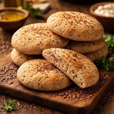 Flax pita