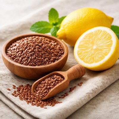 Flaxseed and lemon