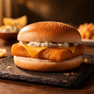 Fliet o fish burger macdonald
