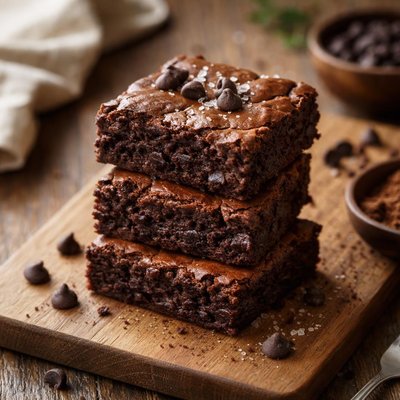 Flourless brownie