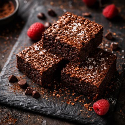 Flourless chocolate brownie