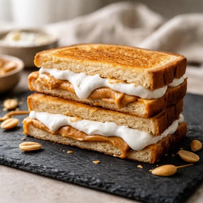 Fluffernutter sandwich