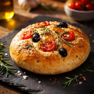 Focaccia bun
