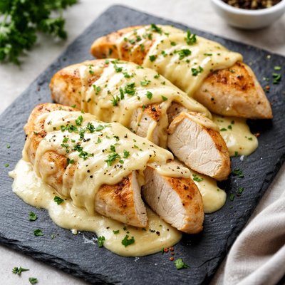 Fondue chicken breast