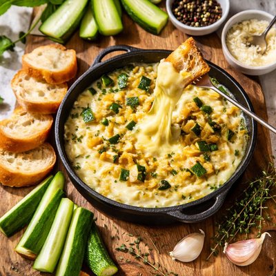 Fondue de courgettes