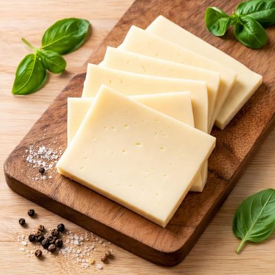 Fontina cheese slices