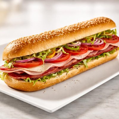 Foot-long italian sub