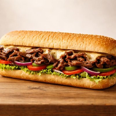 Footlong steak subway sandwich