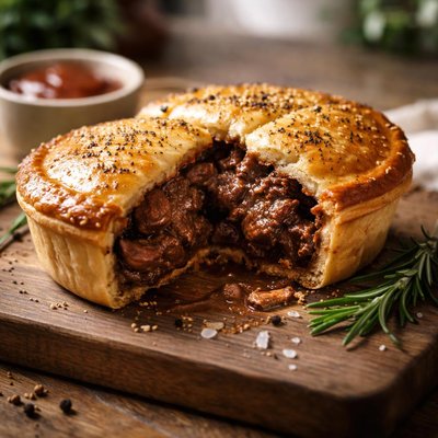 Four and twentymeat pie