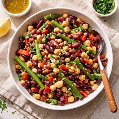 Four bean salad