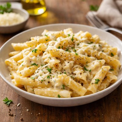 Four cheese penne