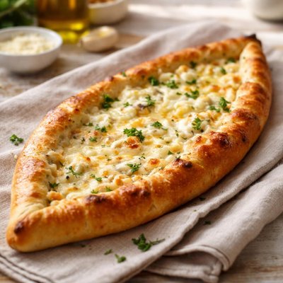 Four cheese pide
