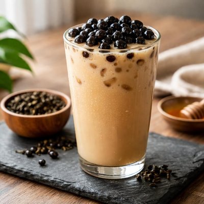 Four season oolong milk tea