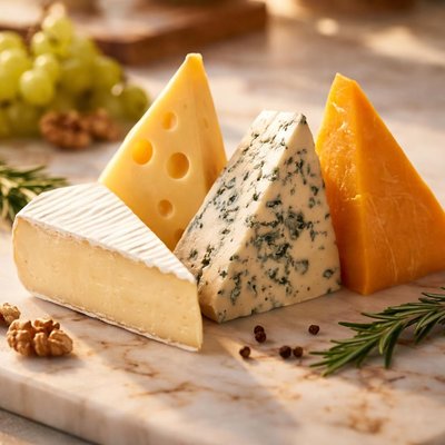 Four triangle cheese