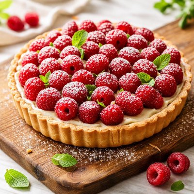 Frambozen taart