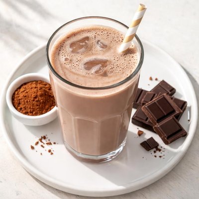 Free fat chocolate milk