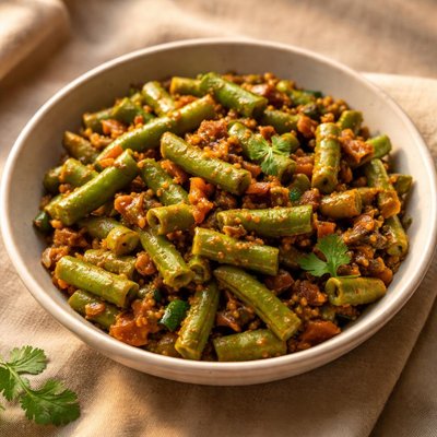 French bean curry fry