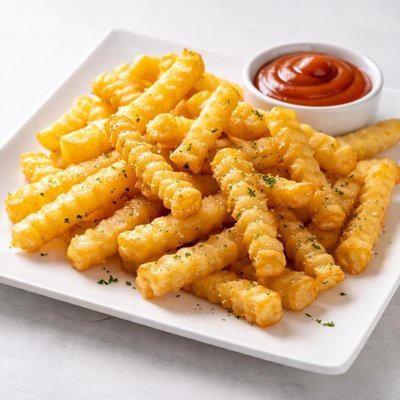 French fried crinkle