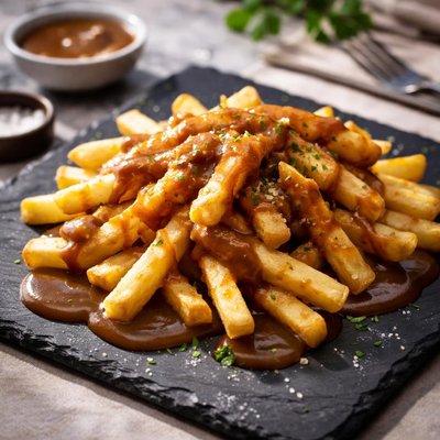 French fries and gravy