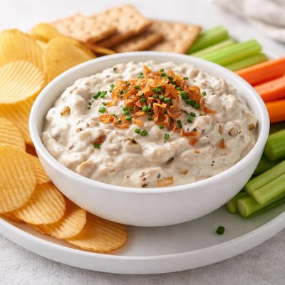 French onion home style dip and spread