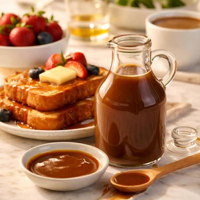 French toast coffee syrup