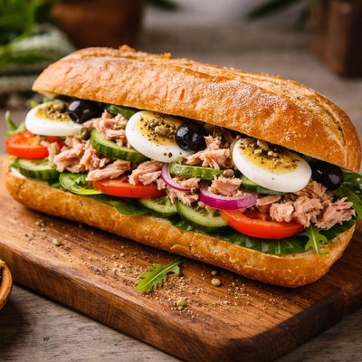 French tuna sandwich