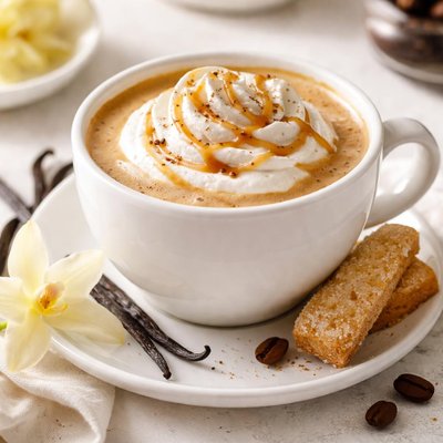 French vanilla coffee